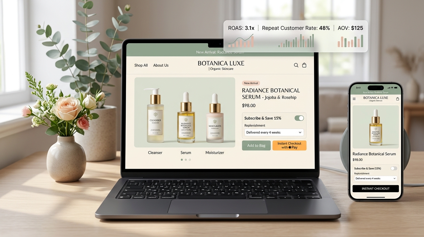 Building a Cult-Favorite D2C Skincare Brand with Shopify and Marketing Automation