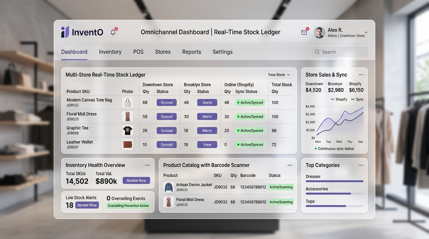 Omnichannel Inventory Sync for a Growing Retail Franchise